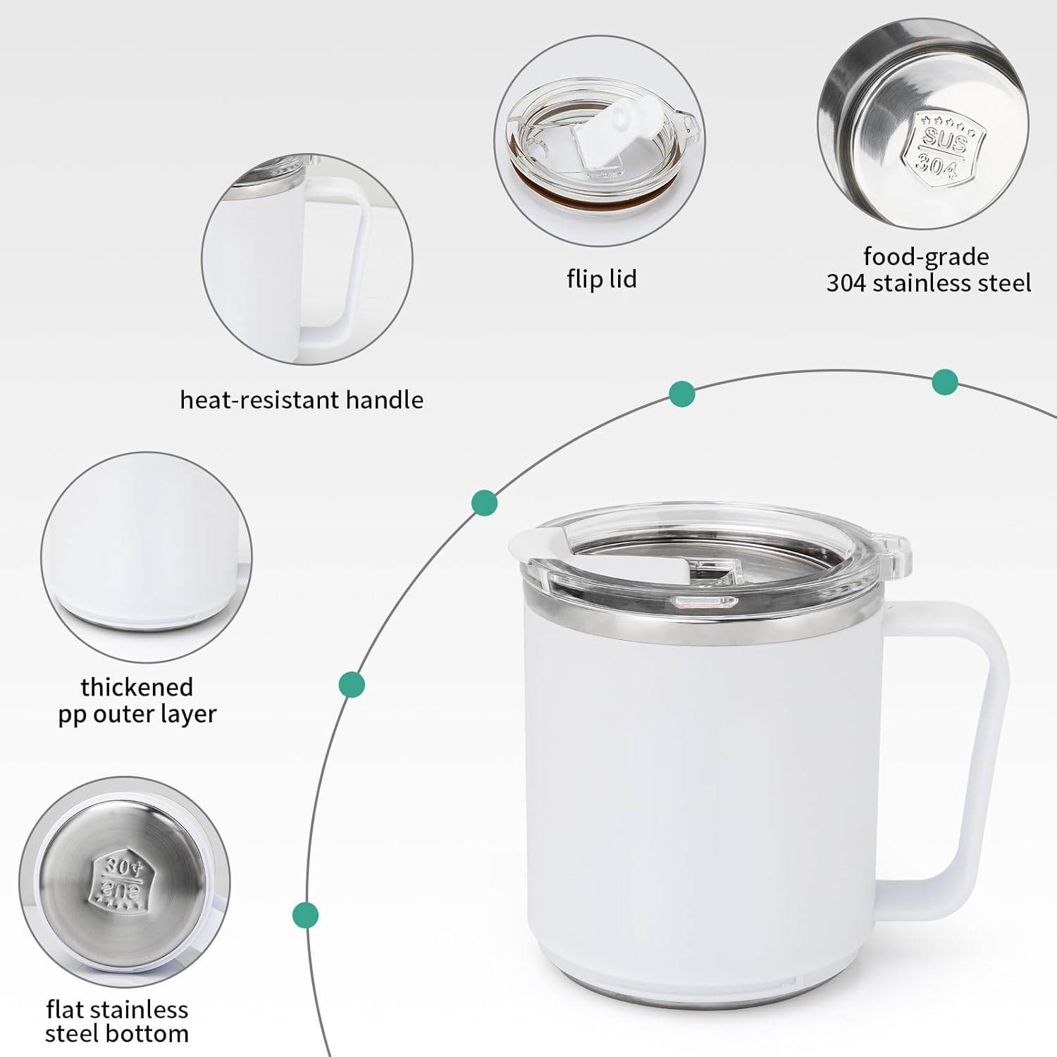 Mug Warmer, Coffee Warmer with 15 oz Mug Set for Home Office Home Desk, Coffee Cup Warmer with 3 Temperature Settings for Tea, Cocoa with Auto Shut Off for Holiday Birthday Coffee Gifts